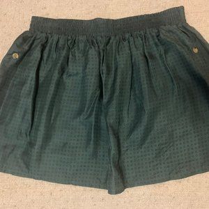 Beautiful Green Silk Skirt